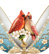 Load image into Gallery viewer, The Bradford Exchange Nature's Harmony Music Box Collection - Sunshine & Song Egg Music Box Issue #1 Handcrafted Heirloom Porcelain with 24K Gold Accents Songbirds by Peter Carl Faberge 6.5-Inches - RCE Global Solutions
