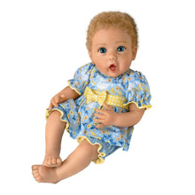 Load image into Gallery viewer, The Ashton-Drake Galleries Singing in The Rain So Truly Real® Interactive Lifelike Baby Girl Doll That Babbles with Custom 4-Piece Rain Themed Ensemble Complete with Rain Boots and A Bucket Hat 21"-Inches - RCE Global Solutions