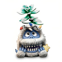 Load image into Gallery viewer, The Bradford Exchange Rudolph and Bumble Charming Character Pots Filled with Holiday Cheer Handcrafted and Hand-Painted Artificial Succulent Sculptures Rudolph the Red-Nosed Reindeer Succulent Collection Issue #1 Christmas decoration 5.75-inches - RCE Global Solutions