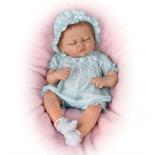 Load image into Gallery viewer, The Ashton-Drake Galleries Gentle Dreams Bella Baby Doll Lifelike RealTouch® Vinyl by Linda Murray 18-inches - RCE Global Solutions