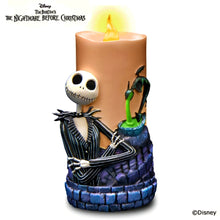 Load image into Gallery viewer, The Bradford Exchange Disney The Nightmare Before Christmas Candle Collection Issue #1 Jack Skellington LED Flameless Candle with Remote Control 7-inches - RCE Global Solutions