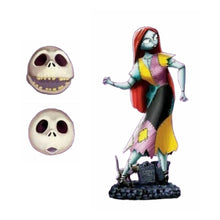 Load image into Gallery viewer, The Bradford Exchange Disney The Nightmare Before Christmas Sally Sculpture with Interchangeable Jack Skellington Heads 12"-Inches - RCE Global Solutions