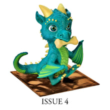 Load image into Gallery viewer, The Ashton-Drake Galleries Mystical Dragonlings Dragon Baby Doll Collection Issue #4: Beval Handcrafted Dragon with Articulated Body Realistic Details and Unique Accessory 8-inches - RCE Global Solutions