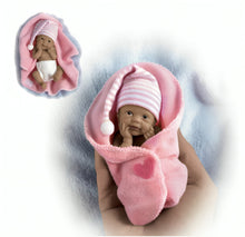 Load image into Gallery viewer, The Ashton-Drake Galleries Bundle Babies Baby Doll Collection: Bundle of Love Issue #1 Miniature Lifelike Collectible Dolls by Sherry Rawn 4-Inches - RCE Global Solutions