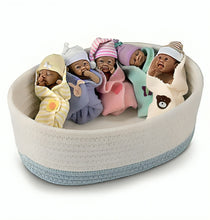 Load image into Gallery viewer, The Ashton-Drake Galleries Bundle Babies Baby Doll Collection: Bundle of Sunshine Issue #3 Miniature Lifelike Collectible Dolls by Sherry Rawn 4-Inches - RCE Global Solutions