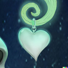 Load image into Gallery viewer, The Bradford Exchange Nightmare Before Christmas Jack & Sally Glow In The Dark Wall Decor True Love Never Dies 7.5"-Inches - RCE Global Solutions