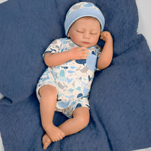 Load image into Gallery viewer, The Ashton - Drake Galleries Seaside Dreams Lifelike So Truly Real® Interactive Breathing Baby Boy Doll Weighted Fully Poseable with Soft RealTouch® Vinyl Skin by Doll Artist Andrea Arcello 16"-inches - RCE Global Solutions