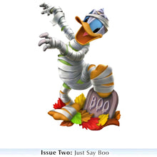 Load image into Gallery viewer, The Hamilton Collection Disney Halloween Is Boo-tacular Figurine Issue #2: "Just Say Boo" Hand-Painted Artist's Resin Figurine Featuring Mickey Mouse in Vampire Costume for Spooky Fall Holiday Decor 3.5 to 4.75-inches - RCE Global Solutions