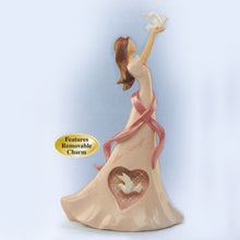 Load image into Gallery viewer, The Hamilton Collection Celebrate the Beauty Within Glorify the Hidden Strength Breast Cancer Awareness Figurine 7.5-Inches