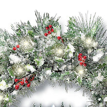 Load image into Gallery viewer, The Bradford Exchange A Holiday Homecoming Lighted Musical Wreath Holiday Village Christmas Decoration by Thomas Kinkade 14-Inches - RCE Global Solutions