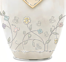 Load image into Gallery viewer, The Bradford Exchange "A Year of Blessings" Blessings For Baby Jar Porcelain Musical Wish Jar with 88 Brilliant Jewels and 365 Wish Cards 7.25-inches - RCE Global Solutions