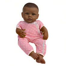 Load image into Gallery viewer, The Ashton-Drake Galleries So Truly Mine® Black Hair Brown Eyes Dark Skin Handcrafted with RealTouch® Vinyl Poseable and Weighted Baby Doll Collection Issue #11 by Master Doll Artist Linda Murray 15-inches - RCE Global Solutions