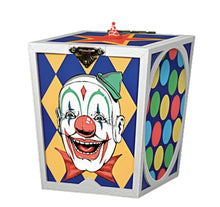 Load image into Gallery viewer, The Bradford Exchange Faces Of Fear ShockBox Sculpture Collection Issue #1 Kreepy Klown Sculpture with Lights And Sounds Handcrafted Resin Box with Rising, Fully-Sculpted Heads 6.25-Inches - RCE Global Solutions