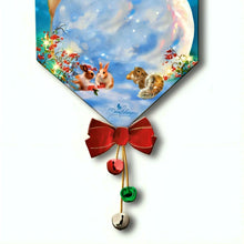 Load image into Gallery viewer, The Bradford Exchange Let It Snow Welcoming the Seasons Welcome Sign Collection with Light-Up Christmas Banners 24-Hour Timer Seasonal Accents and Metal 'WELCOME' Display by Dona Gelsinger 36-inches - RCE Global Solutions