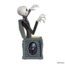 Load image into Gallery viewer, The Hamilton Collection Disney Tim Burton’s The Nightmare Before Christmas Jack Skellington ‘Jack’ in the Box Figurine Issue #1 Hand-Painted Resin Collectible 4.5-Inches