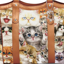 Load image into Gallery viewer, The Bradford Exchange Cats With Purr-Sonality Tote Bag by Kayomi Harai 18"-Inches - RCE Global Solutions
