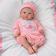 Load image into Gallery viewer, The Ashton-Drake Galleries Little Squirt with Hand-Rooted Hair So Truly Real® Lifelike & Realistic Weighted Newborn Baby Doll 17-Inches - RCE Global Solutions