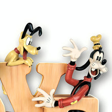 Load image into Gallery viewer, The Bradford Exchange Disney Mickey Mouse and Friends LOVE Wall Decor Vintage-Style Hand-Cast and Hand-Painted Artisan Masterpiece Heartwarming Home Decoration 13" W x 10" H x 2" D - RCE Global Solutions