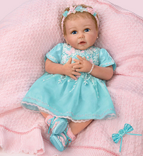 Load image into Gallery viewer, The Ashton-Drake Galleries Charlotte Baby Doll, 20 inches, Limited Edition by Linda Murray, with Basket and Accessories - RCE Global Solutions