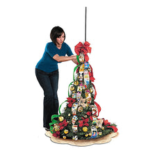 Load image into Gallery viewer, The Bradford Exchange Ultimate Disney Wondrous Pre Lit Pull Up Christmas Tree Assembles in 3 Easy Steps Pre Decorated with Disney Art Ribbons 46 Ornaments and 200 Clear Lights Holiday Decor 6.5ft - RCE Global Solutions