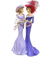Load image into Gallery viewer, The Hamilton Collection My Daughter, Now My Friend Collection Issue #2: My Daughter My Gift From Above Figurine, Mother and Daughter Victorian Sculpture, Handcrafted Collectible with Feather and Glitter Accents by Thomas Kinkade 7-3/4-inches