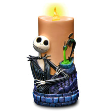 Load image into Gallery viewer, The Bradford Exchange Disney The Nightmare Before Christmas Candle Collection Issue #1 Jack Skellington LED Flameless Candle with Remote Control 7-inches - RCE Global Solutions