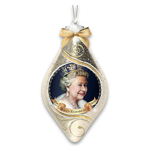 Load image into Gallery viewer, The Bradford Exchange Queen Elizabeth II Shining Spirit Illuminated Hand-Blown Heirloom Glass Ornament 5.5-inches - RCE Global Solutions