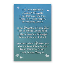 Load image into Gallery viewer, The Bradford Exchange The Love Between A Father and Daughter is Forever Musical Glitter Globe Featuring Entwined Silvery & Glittery Pave Hearts & Plays Always in My Heart - RCE Global Solutions