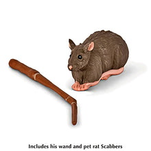 Load image into Gallery viewer, The Ashton-Drake Galleries Harry Potter Year One Portrait Collection Issue #5: "Ron Weasley" Handcrafted Figure with Poseable Arms Gryffindor Outfit Broken Wand and Scabbers 10.5-inches - RCE Global Solutions