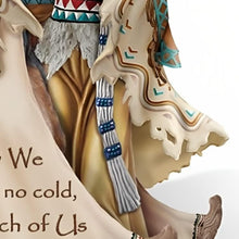 Load image into Gallery viewer, The Bradford Exchange Kindred Spirits Native American Decor Sculpture Romantic Couple with Loving Inscription 9-inches - RCE Global Solutions