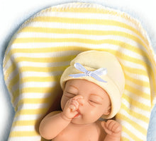 Load image into Gallery viewer, The Ashton - Drake Galleries Bundle Of Sunshine Issue #3 Hand-Painted Lifelike Pint-Sized Sweet-As-Can-Be Babies  Miniature Baby Doll by Sherry Rawn 4-inches - RCE Global Solutions