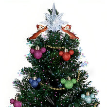 Load image into Gallery viewer, The Bradford Exchange Disney The Magic Of The Holidays Tabletop Christmas Tree Handcrafted Decoration With Color Changing Fiber Optic Lights Mickey Ornaments Fully Sculpted Figures Moving Train and 8 Musical Carols 24hr Timer 18-Inches - RCE Global Solutions