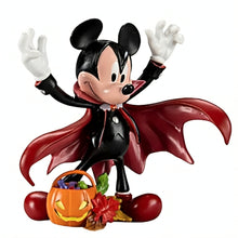 Load image into Gallery viewer, The Hamilton Collection Disney Halloween Is Boo-tacular Figurine Collection Issue #1: Feelin Spooky with Musical Display Handcrafted & Hand-Painted Figurines Featuring Mickey Mouse & Friends in Costume Plays Grim Grinning Ghosts 4.75-inches - RCE Global Goods