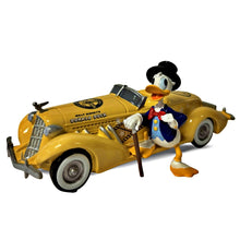 Load image into Gallery viewer, The Hamilton Collection Disney Vintage Cars and Classic Stars Sculpture Collection Issue #4: "Sleek & Stylish" Handcrafted Minnie Mouse with 1928 Packard Runabout Resin Sculpture 6-inches