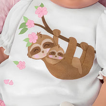 Load image into Gallery viewer, The Ashton-Drake Galleries Don't Hurry, Be Happy Lifelike Baby Girl Doll SoTrulyReal with Mom and Baby Sloth Outfit Poseable by Ping Lau 17-inches - RCE Global Solutions