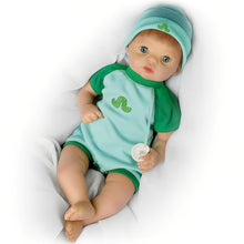 Load image into Gallery viewer, The Ashton-Drake Galleries Benny So Truly Real® Lifelike Collectible Baby Doll RealTouch Vinyl Animated Features and Baby-Fine Hair Living Babies Collection Issue #3 by Master Doll Artist Cheryl Hill 16-inches - RCE Global Solutions