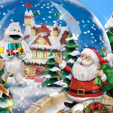 Load image into Gallery viewer, The Bradford Exchange Rudolph The Red-Nosed Reindeer Musical & Illuminated Snowglobe with Swirling Snow & Lights Christmas Decoration 6.75-inches - RCE Global Solutions