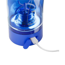 Load image into Gallery viewer, VOLTRX VortexBoost Electric Shaker Bottle, USB C Rechargeable Protein Shake Mixer, Shaker Cups for Protein Shakes and Meal Replacement Shakes, BPA-Free, Made with Tritan, Aurora Teal, 24oz
