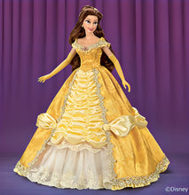 Load image into Gallery viewer, The Ashton-Drake Galleries Disney Belle Portrait Figure Poseable Collectible Doll in Rose Jacquard Satin Gown Crafted in Argil Porcelain with Hand-Painted Details 15-Inches - RCE Global Solutions
