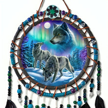 Load image into Gallery viewer, The Bradford Exchange Magnificent Sprits Illuminated Dreamcatchers Issue #2 from Aurora Borealis Wall Decor Collection by James Meger 9.5" W x 12.5" H - RCE Global Solutions