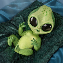 Load image into Gallery viewer, The Ashton - Drake Galleries Lumina Alien Baby with Glow-In-The-Dark Vinyl Skin So Truly Real Lifelike & Realistic Weighted Doll by Ina Volprich 16-Inches