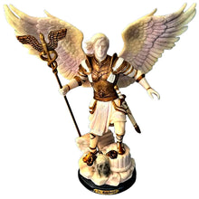 Load image into Gallery viewer, The Bradford Exchange Archangels, Holy Protectors Sculpture Collection Issue #3 ' St. Raphael: Healer' by Cold-Cast Marble Sculpture with Hand-Painted Metallic Accents by Master Artisans 10-Inches - RCE Global Solutions