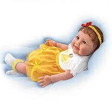 Load image into Gallery viewer, The Ashton-Drake Galleries Disney Perfect Little Princess Belle So Truly Real® Baby Doll with Belle-Inspired Outfit RealTouch® Vinyl Skin by Ping Lau 18-inches - RCE Global Solutions