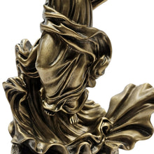 Load image into Gallery viewer, The Bradford Exchange Light Of The World Sculpture Collection Issue #6: 'The Good Shepherd' Handcrafted Cold-Cast Bronze Illuminated with Inspirational Scripture 11-inches - RCE Global Solutions