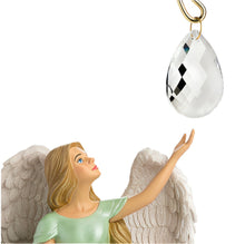 Load image into Gallery viewer, The Bradford Exchange "Teardrops From Heaven" Angel Sculpture With Prismatic Suncatcher Exquisite Handcrafted Details & Comforting Bench Inscribed with Poetic Sentiment - A Limited Edition Tribute to Cherished Memories By Lena Liu 10-Inches - RCE Global Solutions