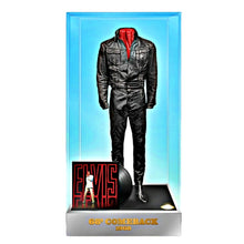 Load image into Gallery viewer, The Bradford Exchange Elvis Presley Illuminated Jumpsuit Sculpture Collection Issue #3 68 Comeback Special Handcrafted Collectible in Museum-Style Display Case & Faux Jewel Accents 6-inches