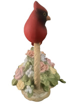 Load image into Gallery viewer, The Hamilton Collection Forever In Our Hearts Cardinal Basket Figurine Handcrafted Porcelain Remembrance Keepsake with Hand-Formed Flowers Symbol of Love and Comfort by Blake Jensen 8.75-inches - RCE Global Solutions
