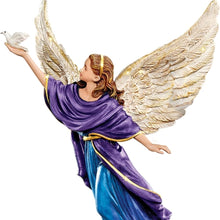 Load image into Gallery viewer, The Bradford Exchange And Heaven and Nature Sing Nativity Angel Figurine Issue #4 by Thomas Kinkade 6-inches - RCE Global Solutions