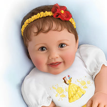 Load image into Gallery viewer, The Ashton-Drake Galleries Disney Perfect Little Princess Belle So Truly Real® Baby Doll with Belle-Inspired Outfit RealTouch® Vinyl Skin by Ping Lau 18-inches - RCE Global Solutions