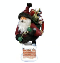 Load image into Gallery viewer, The Bradford Exchange So Real Wonder of Christmas Santa Claus Figurine Realistic Old-Fashioned Holiday Decor with Soft Vinyl Skin Elegant Fabrics and Luxurious Trims by Thomas Kinkade 11 1/4-inches